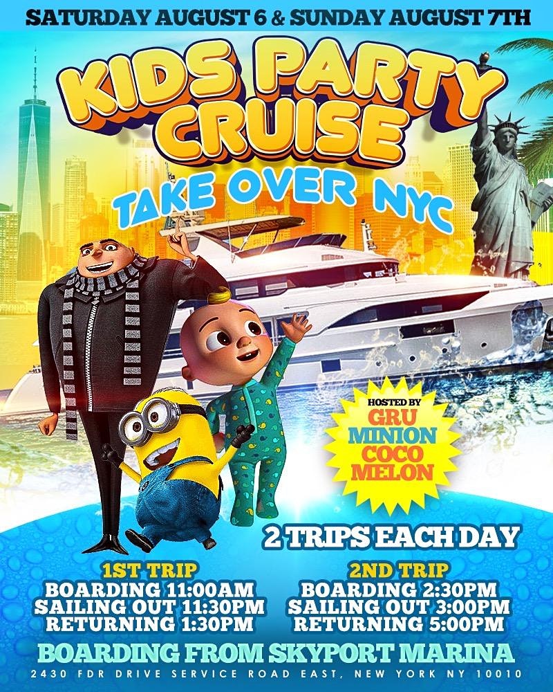 Kids Party Cruise Takeover NYC