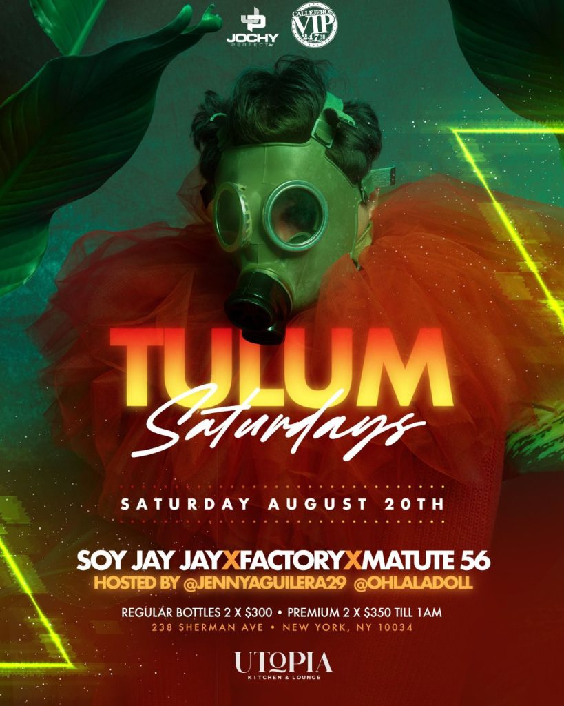 Tulum Saturday @ Utopia