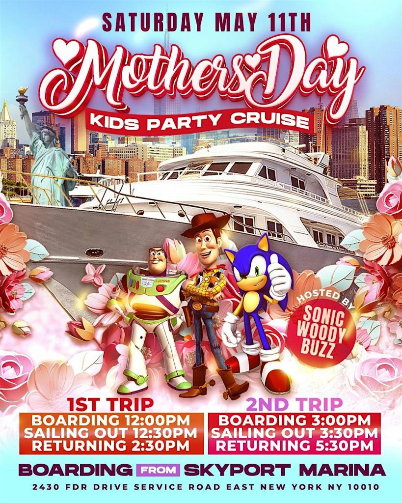Mother’s Day Kids Party Cruise